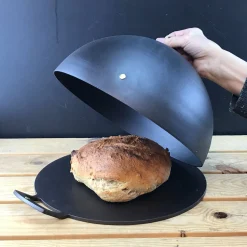Netherton Foundry Made In The Uk|Baking Supplies & Equipment^Spun Iron Baking Cloche with Baking Plate