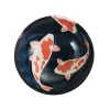 Emro Aziatica Japanese Tableware|Crockery & Dinnerware^Nishikigoi Shallow Noodle Bowl, 23cm