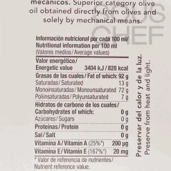 Nobleza del Sur Ingredients Brands|Spanish Ingredients^Centenarium Premium Picual Extra Virgin Olive Oil, 500ml