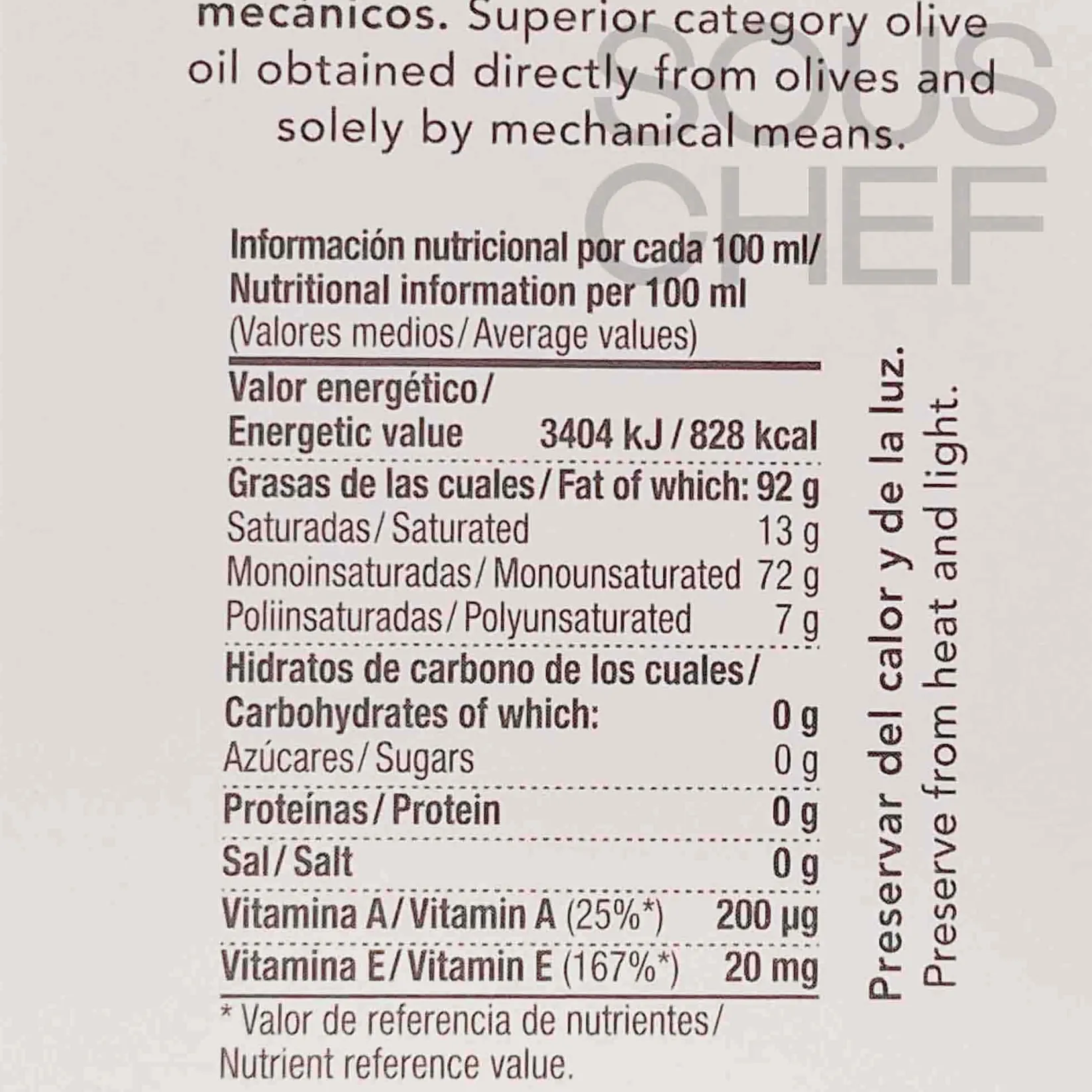 Nobleza del Sur Ingredients Brands|Spanish Ingredients^Centenarium Premium Picual Extra Virgin Olive Oil, 500ml