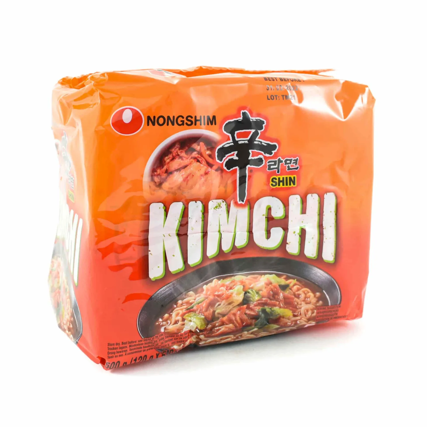 Nongshim Ingredients Brands|Southeast Asian Ingredients^Kimchi Ramyun, 5x120g