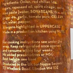 Nonya Secrets Ingredients Brands|Southeast Asian Ingredients^Chilli & Ginger Sauce, 170g