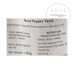 El Sol Spanish Ingredients|Sauces & Condiments^Nora Pepper Paste, 140g