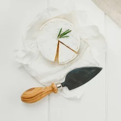 Naturally Med Kitchen Knives^Olive Wood Cheese Knife, 17.5cm