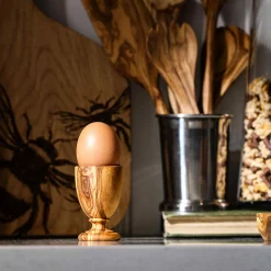 Naturally Med Tableware Brands^Olive Wood Egg Cup, 7.5cm