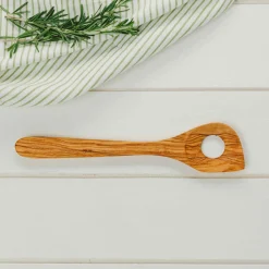Naturally Med Middle Eastern Ingredients|Kitchen Tools & Utensils^Olive Wood Risotto Spoon, 30cm
