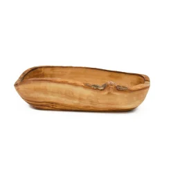Naturally Med Tableware Brands|Serveware^Olive Wood Rustic Serving Bowl, 27cm
