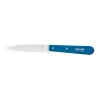 Opinel Kitchen Knives^No 113 Blue Beechwood Handle Serrated Paring Knife, 10cm