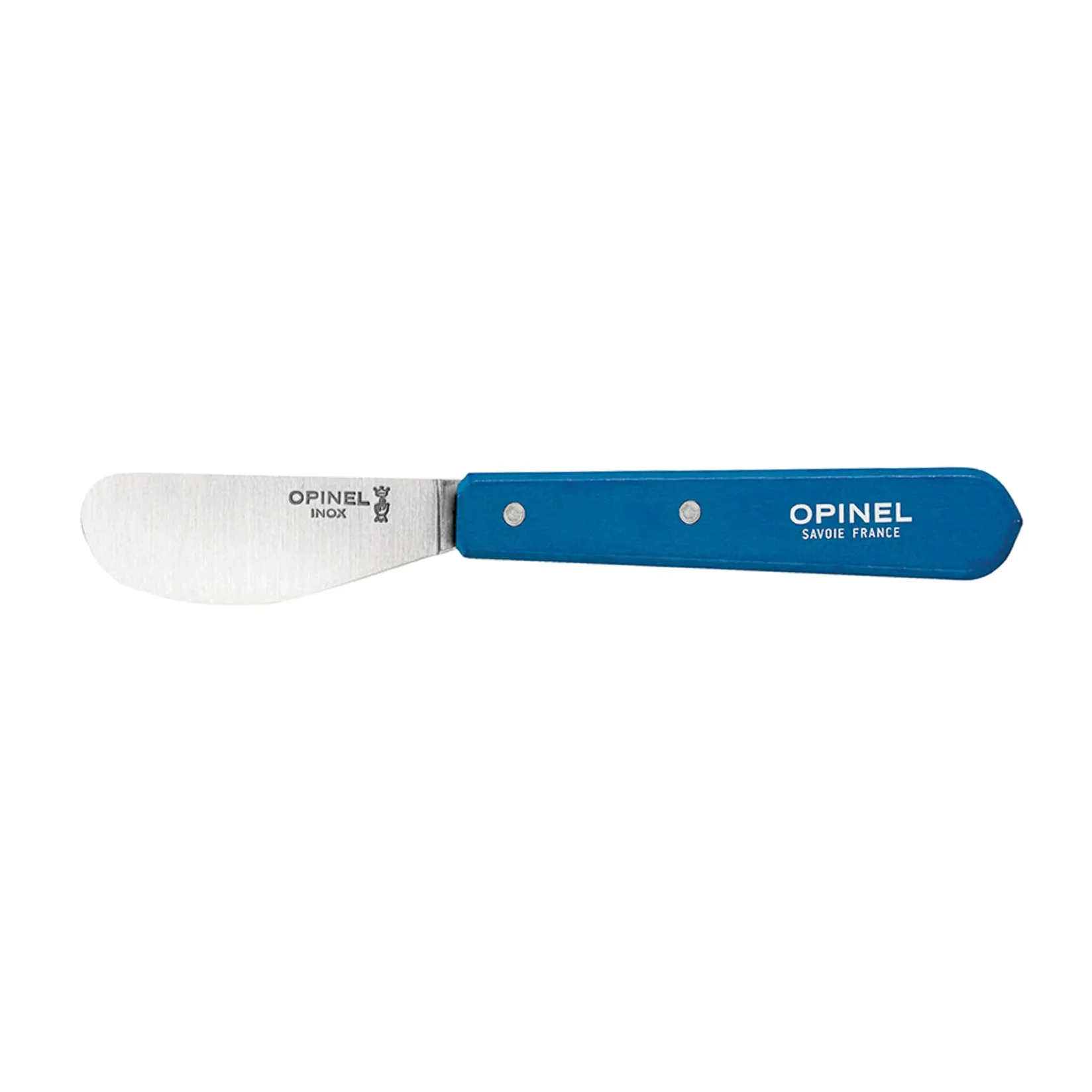 Opinel Cutlery|Tableware Brands^No 117 Blue Beechwood Handle Spreading Knife, 6cm