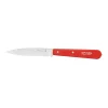 Opinel Kitchen Knives^No 113 Red Beechwood Handle Serrated Paring Knife, 10cm