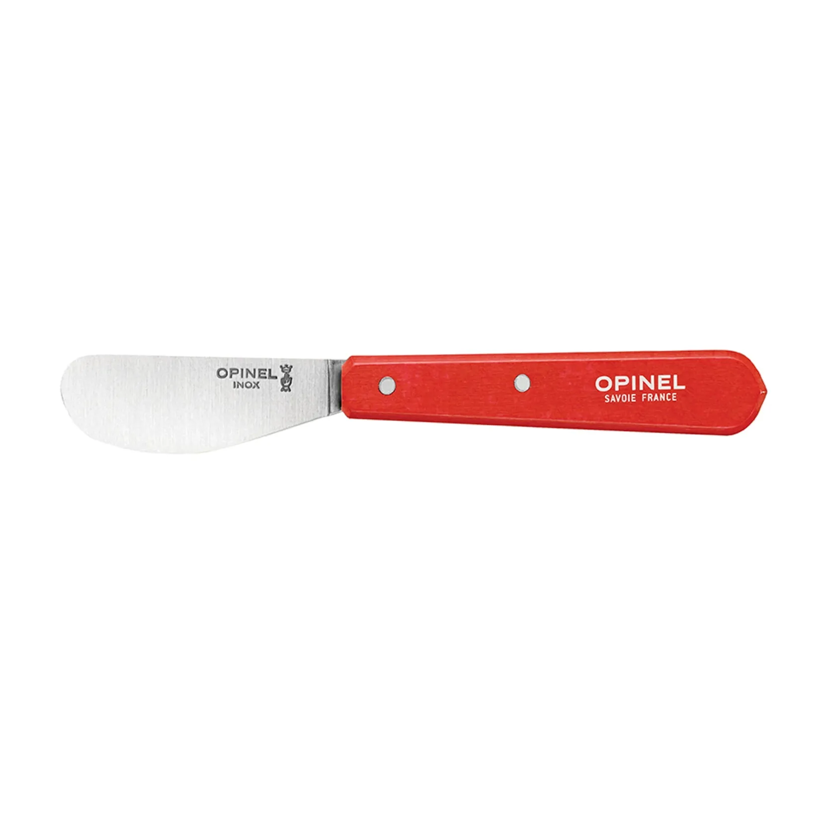Opinel Cutlery|Tableware Brands^No 117 Red Beechwood Handle Spreading Knife, 6cm