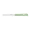 Opinel Kitchen Knives^No 112 Sage Beechwood Handle Paring Knife, 10cm
