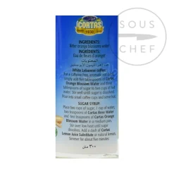 Cortas Middle Eastern Ingredients|Baking Ingredients^Orange Blossom Water, 300ml