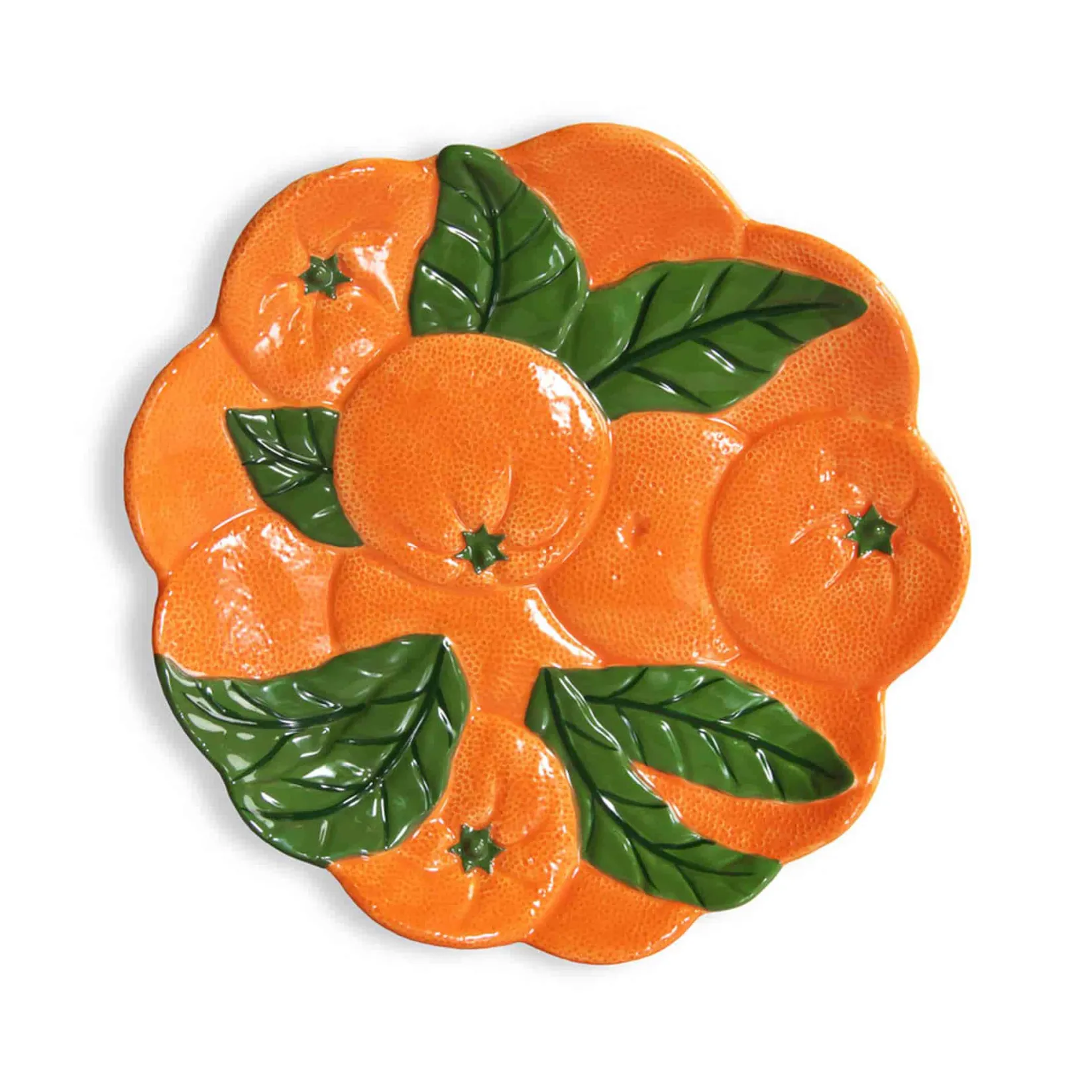 &Klevering Tableware Brands|Plates^Orange Ceramic Plate, 23.5cm