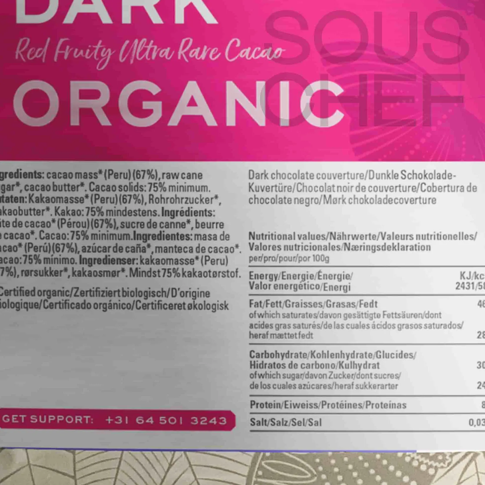 Original Beans Ingredients Brands|Chocolate & Sweets^75% Piura Porcelana Dark Couverture Chocolate, 2kg