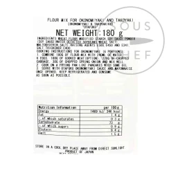 Otafuku Ingredients Brands|Japanese Ingredients^Okonomiyaki Takoyaki Powder, 180g