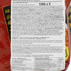 Ottogi Ingredients Brands|Korean Ingredients^Jjampong Seafood Flavour Ramen Noodles, 5 x 120g