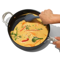 Oxo Kitchen Tools & Utensils^Grey Silicone Chop & Stir Cooking Spoon