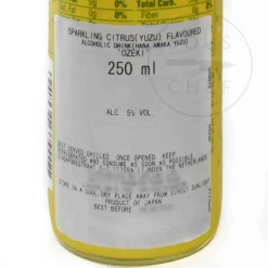 Ozeki Japanese Ingredients|Drinks^Hana Awaka Yuzu Sparkling Sake 5%, 250ml