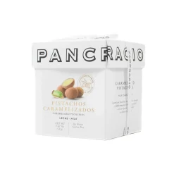 Pancracio Ingredients Brands|Spanish Ingredients^Chocolate Covered Caramelised Pistachios, 70g