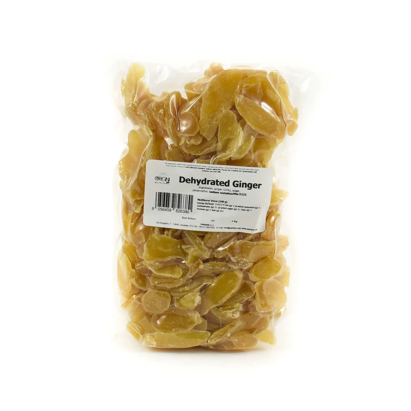 Pariani Ingredients Brands|Italian Ingredients^Dried Ginger, 1kg