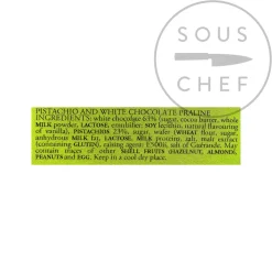 Pariani Ingredients Brands|Italian Ingredients^Pistachio and White Chocolate Pralines, 100g
