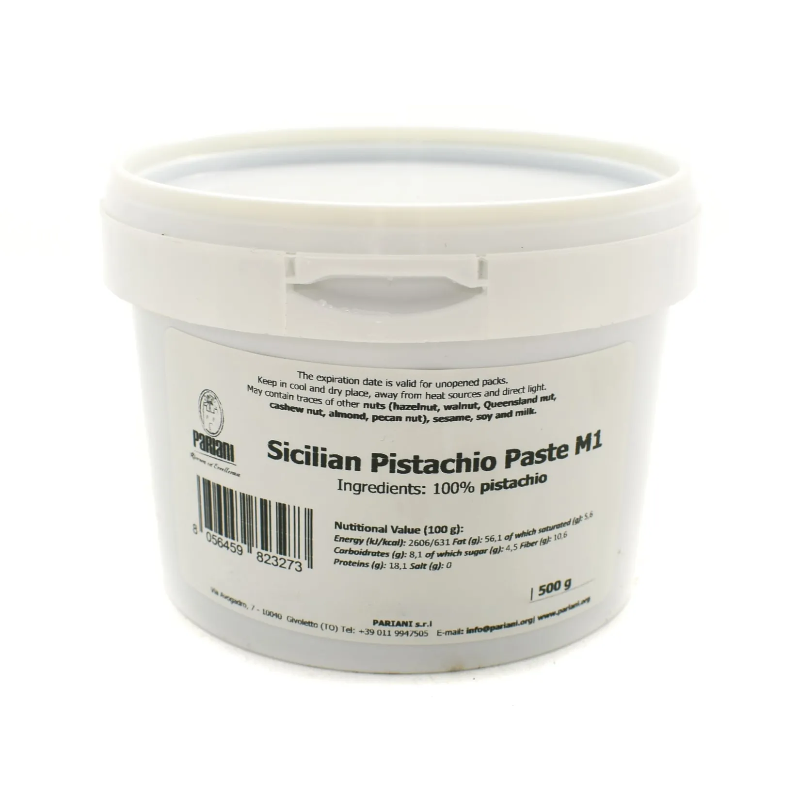 Pariani Ingredients Brands|Italian Ingredients^Sicilian Pistachio Paste M1, 500g
