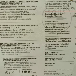 L'Antica Madia Pasta, Rice & Beans|Ingredients Brands^Pasta L'Antica Black Squid Ink Tagliatelle, 500g