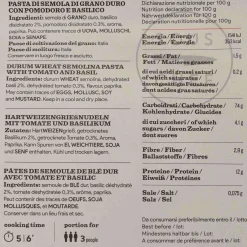 L'Antica Madia Pasta, Rice & Beans|Ingredients Brands^Pasta L'Antica Striped Farfalle with Tomato & Basil, 250g