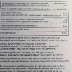 Pasta Liguria Italian Ingredients|Pasta, Rice & Beans^Taglierini Verdi, 500g