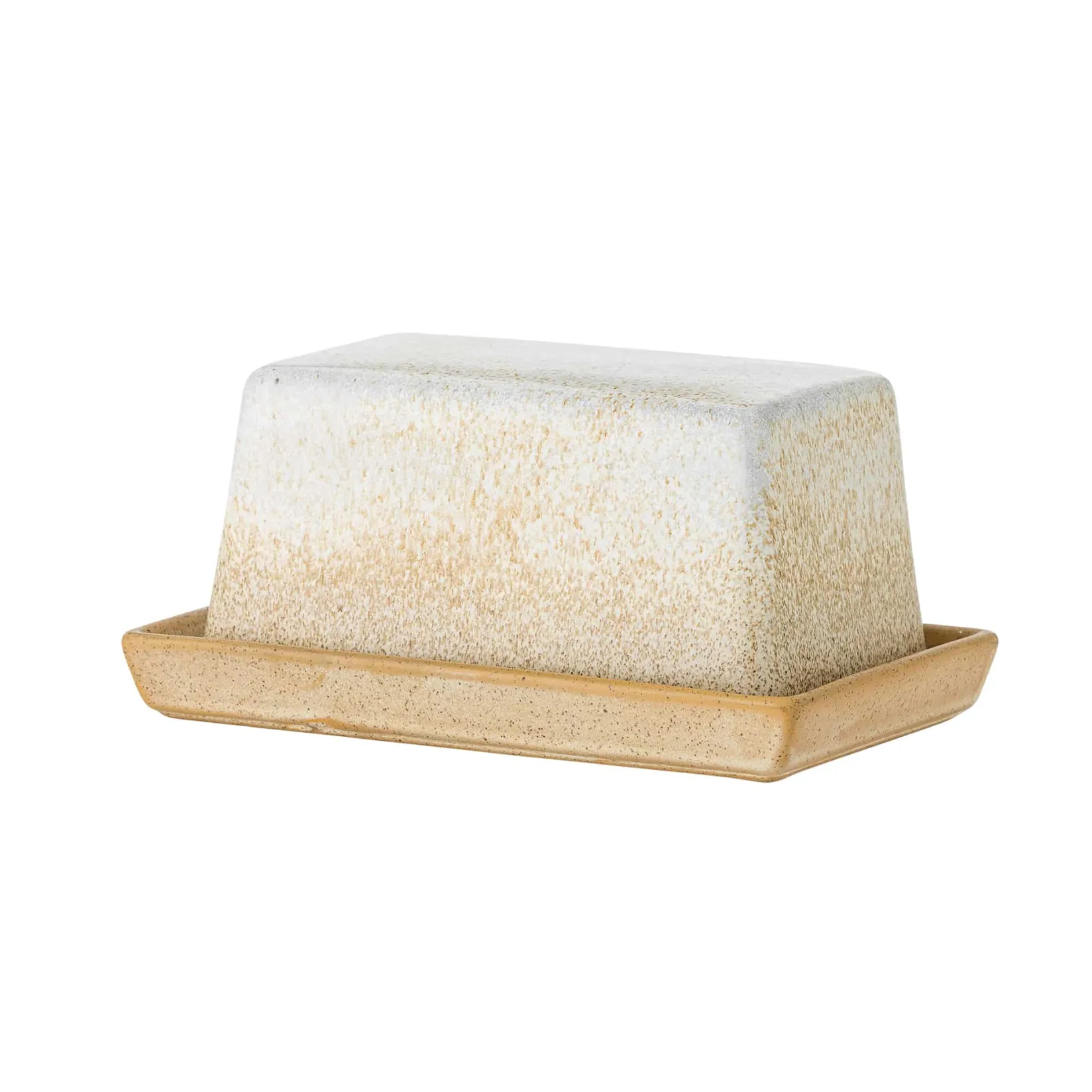 Bloomingville Tableware Brands^Paula Cream Stoneware Butter Dish