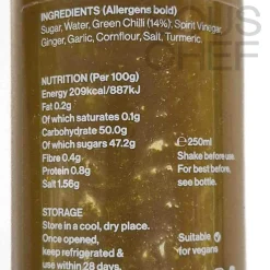 Payst Ingredients Brands|Sauces & Condiments^Ginger & Green Sweet Chilli Sauce, 250ml