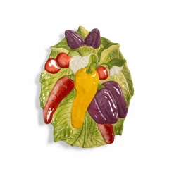 &Klevering Tableware Brands^Pepper Ceramic Platter, 27.5cm