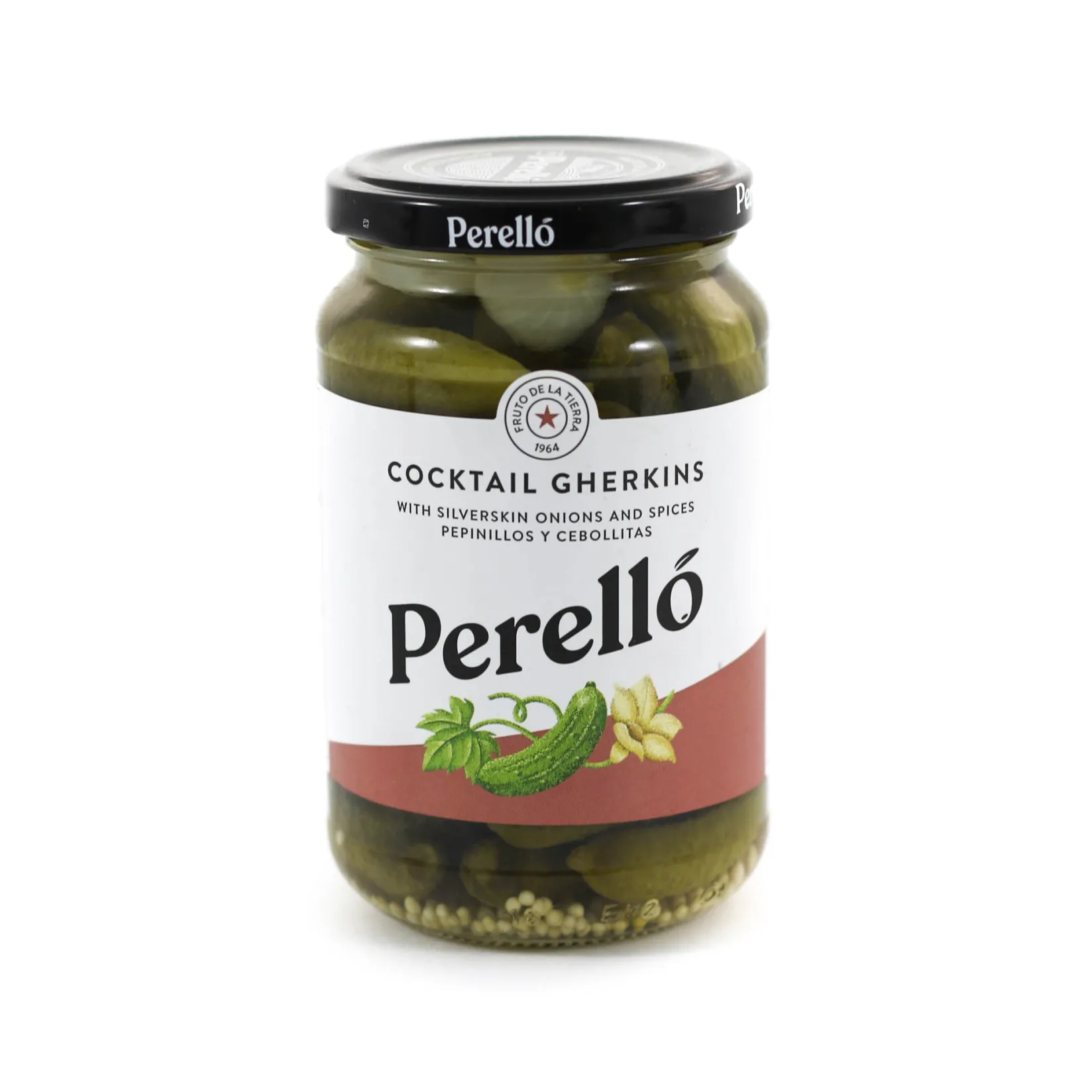 Perello Spanish Ingredients|Snacks^Cocktail Gherkins, 190g