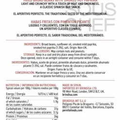 Brindisa Spanish Ingredients|Snacks^Perello Habas Picantes, Hot & Spicy Broad Beans, 100g