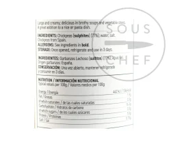 Perello Spanish Ingredients|Pasta, Rice & Beans^Lechoso Large Chickpeas, 700g