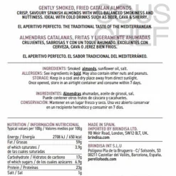 Perello Spanish Ingredients|Snacks^Smoked Catalan Almonds, 150g