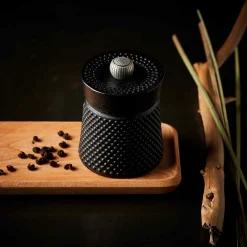 Peugeot Table Setting|Serveware^Bali Fonte Cast Iron Pepper Mill Black, 8cm