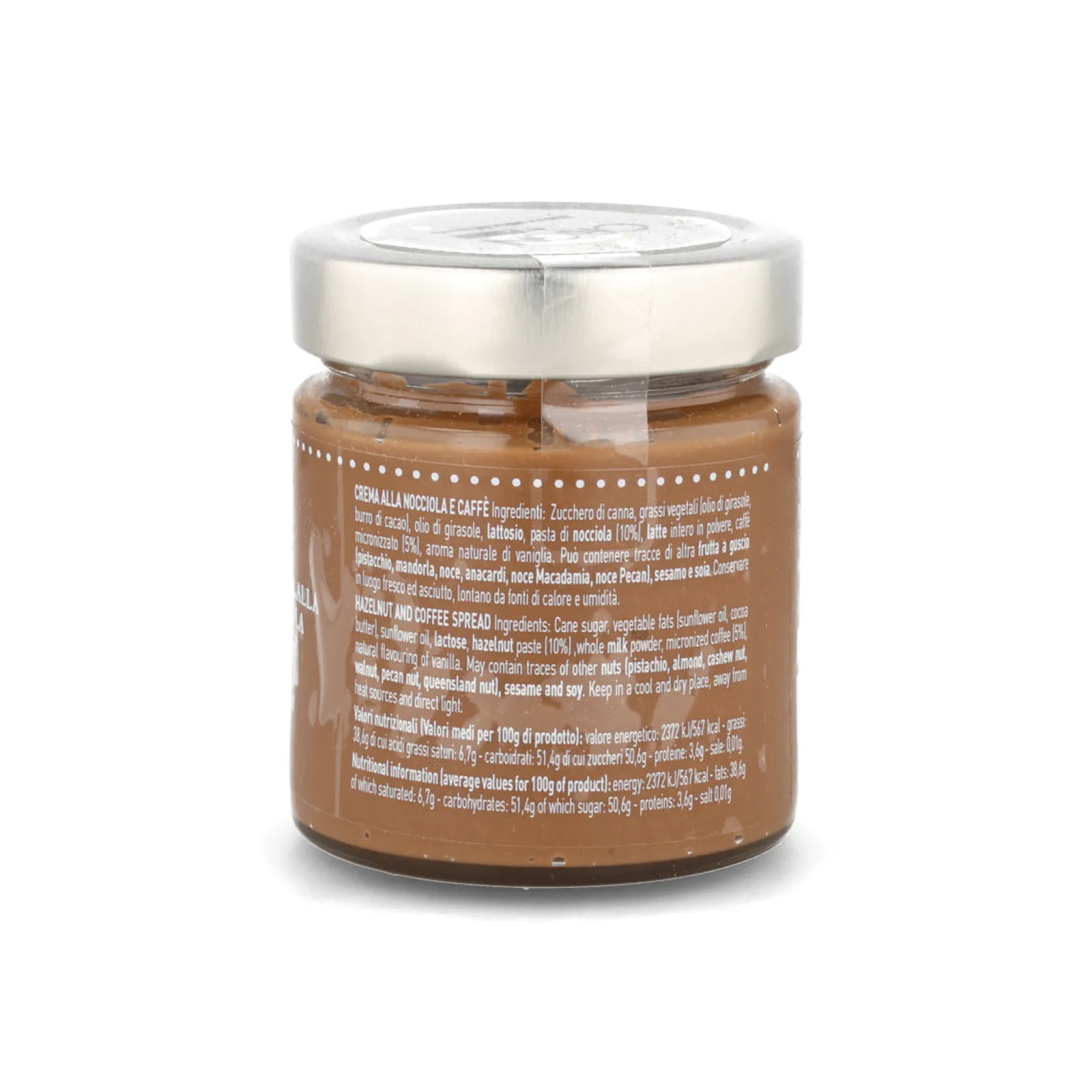 Pariani Baking Ingredients|Ingredients Brands^Piemonte Hazelnut Cream & Coffee Spread, 200g