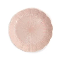 Kiji Stoneware & Ceramics Tableware Brands|Japanese Ingredients^Pink Scalloped Japanese Small Plate, 16cm