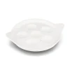Le Brun Tableware Brands|Canape Supplies^Porcelain Snail Platter with 6 Compartments