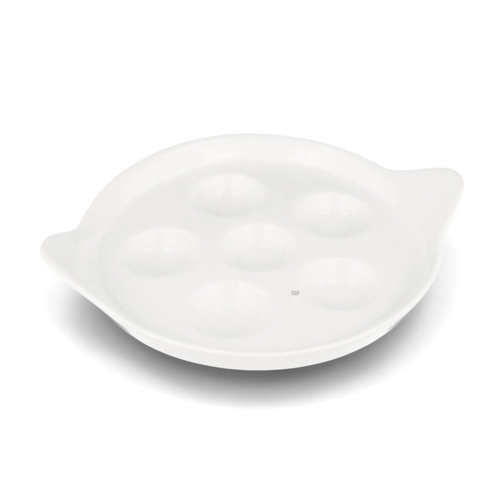 Le Brun Tableware Brands|Canape Supplies^Porcelain Snail Platter with 6 Compartments