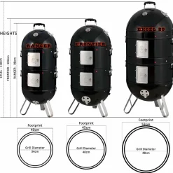 ProQ American Ingredients|Food Smokers^Excel 20 Elite BBQ Smoker