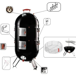 ProQ American Ingredients|Food Smokers^Ranger Elite BBQ Smoker