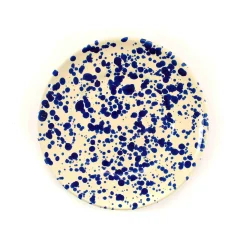 Puglia Handmade Tableware Brands|Italian Ingredients^Puglia Blue Splatter Side Plate, 19cm