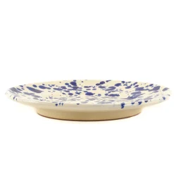 Puglia Handmade Tableware Brands|Italian Ingredients^Puglia Blue Splatter Side Plate, 19cm