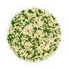 Puglia Handmade Tableware Brands|Plates^Puglia Green Splatter Dinner Plate, 27cm
