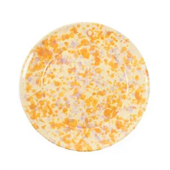 Puglia Handmade Tableware Brands|Plates^Puglia Lilac and Yellow Splatter Dinner Plate, 27cm