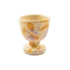 Puglia Handmade Tableware Brands^Puglia Lilac and Yellow Splatter Egg Cup