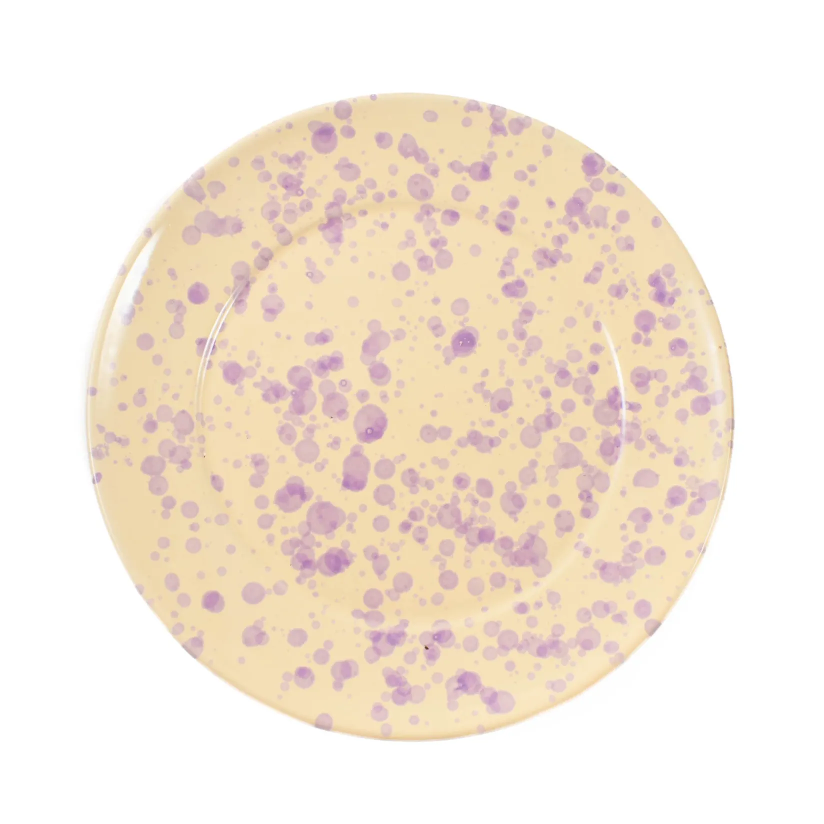 Puglia Handmade Plates|Crockery & Dinnerware^Puglia Lilac Splatter Dinner Plate, 27cm